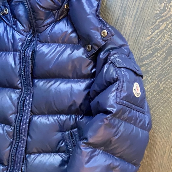 Moncler boys navy blue jacket - Picture 3 of 8